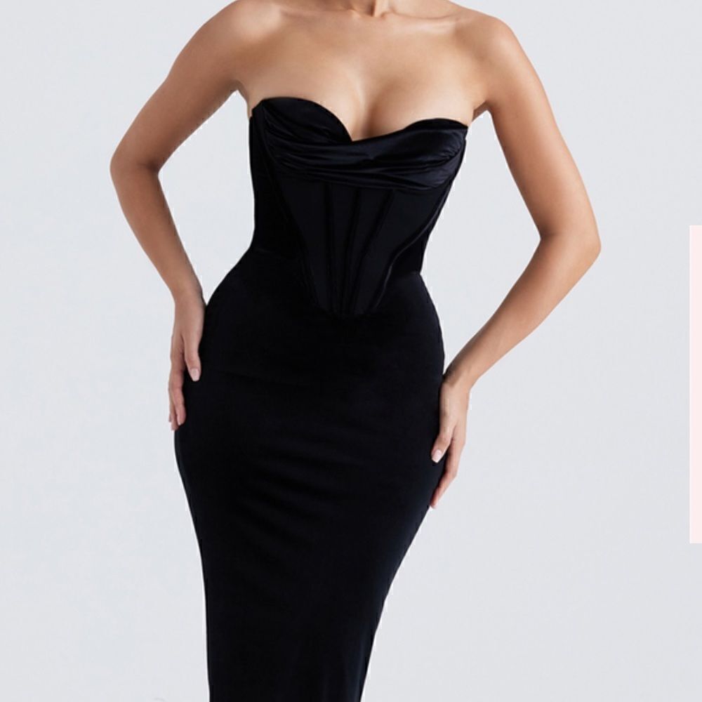 House of CB Thalia Velvet Corset Dress size small NWT $285